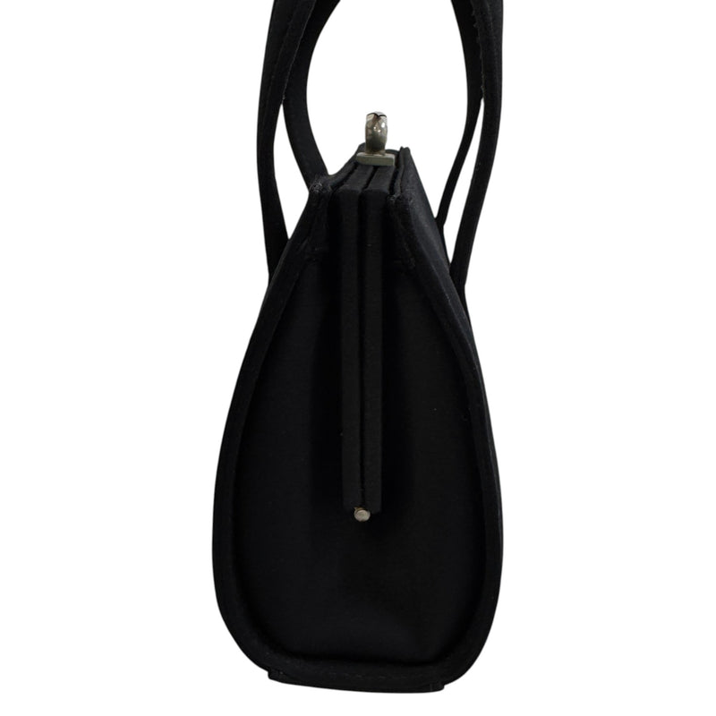 Women's Medusa Clasp Handbag Black