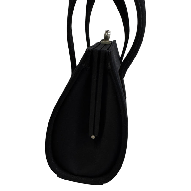 Women's Medusa Clasp Handbag Black