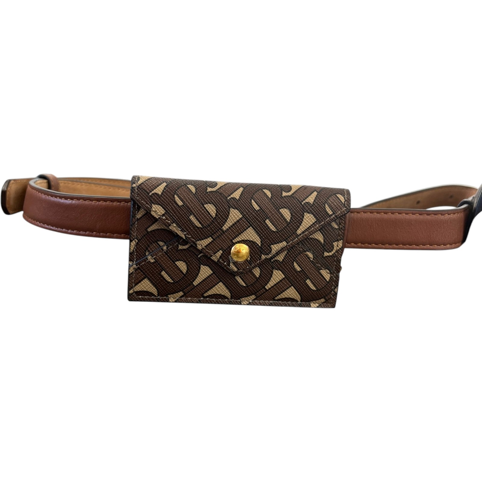 Women's Tb Monogram Belt Bag Brown - Photo 8