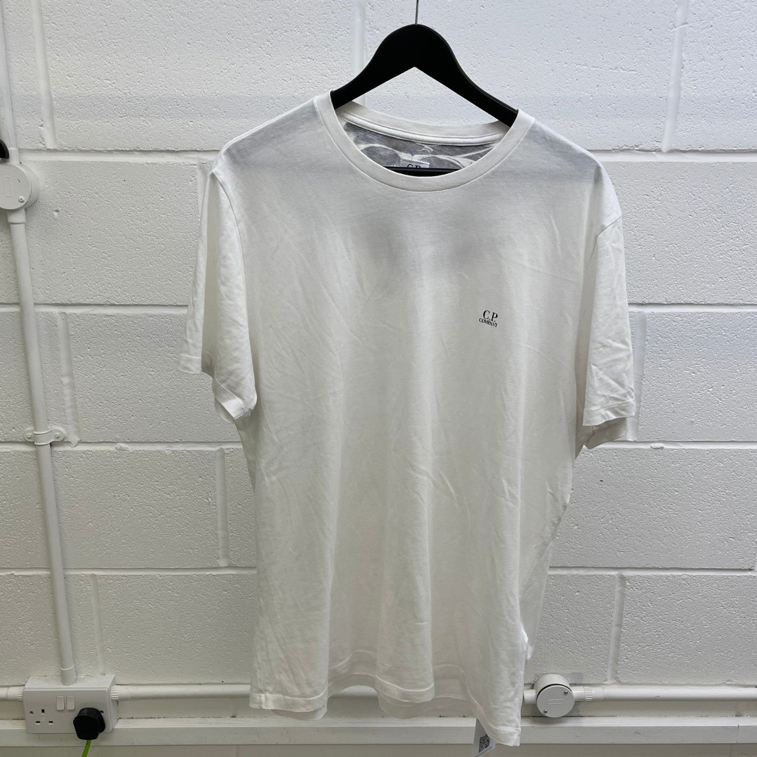 Men's Goggle Print T-Shirt White Size XXL - Photo 10