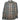 Men's Checkered Short Sleeve Shirt Beige Size L
