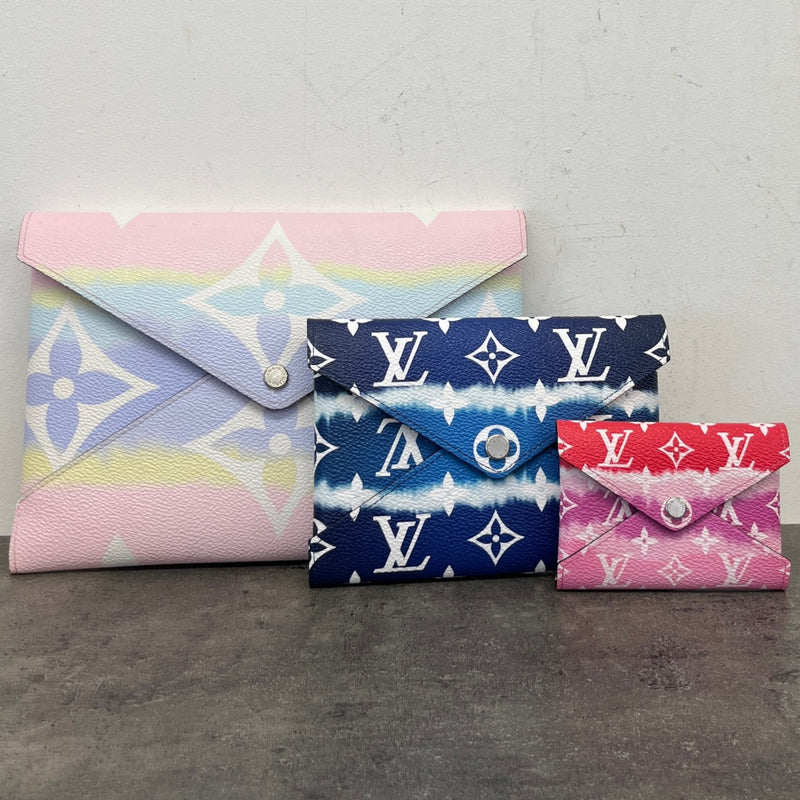 Women's Pochette Kirigami Lv Escale 3 Set Pouch Multi-Coloured