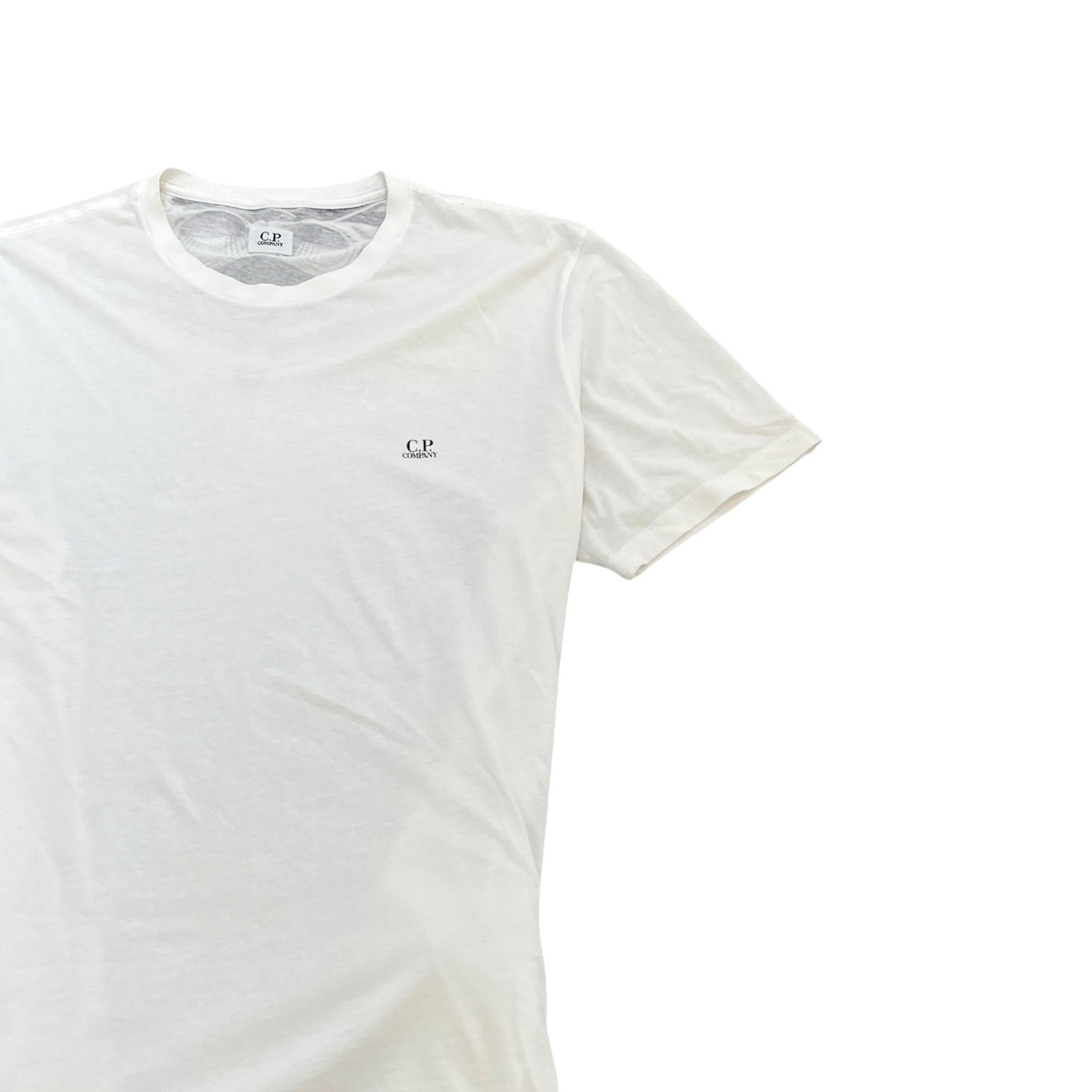 Men's Goggle Print T-Shirt White Size XXL - Photo 3
