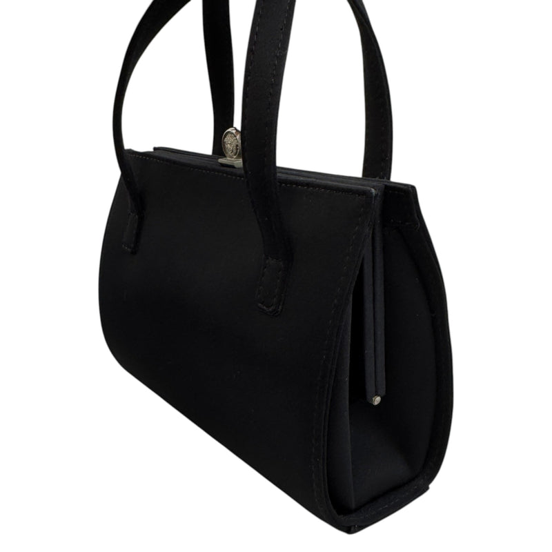 Women's Medusa Clasp Handbag Black