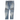 Men's Distressed Biker Jeans Blue Size Waist 31"