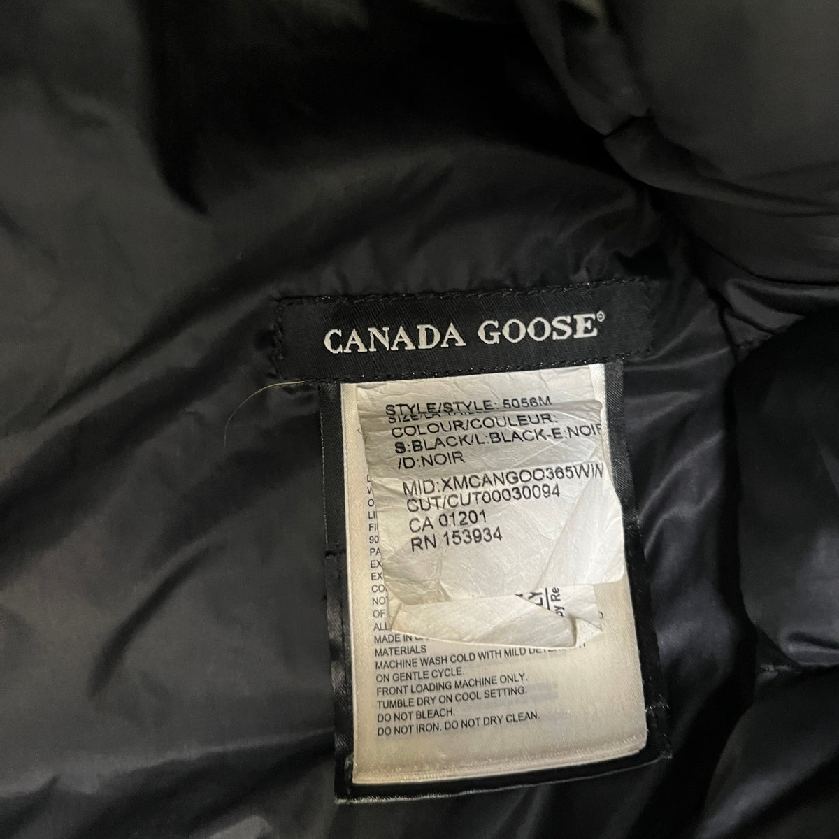 Men's Lodge Down Jacket Black Size L - Photo 7