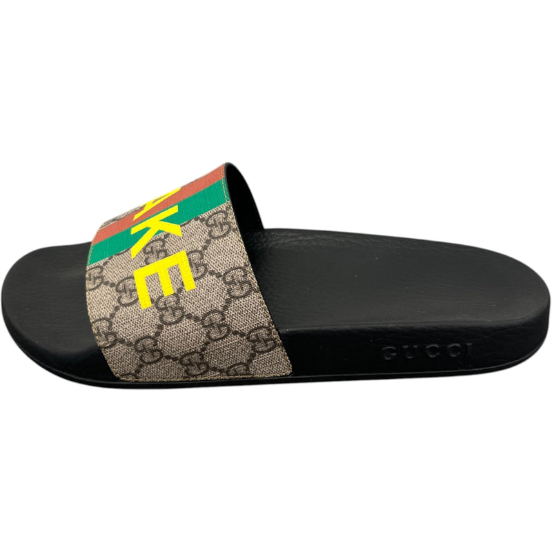 Men's Not Fake Slides Beige Size UK 8 / EU 42