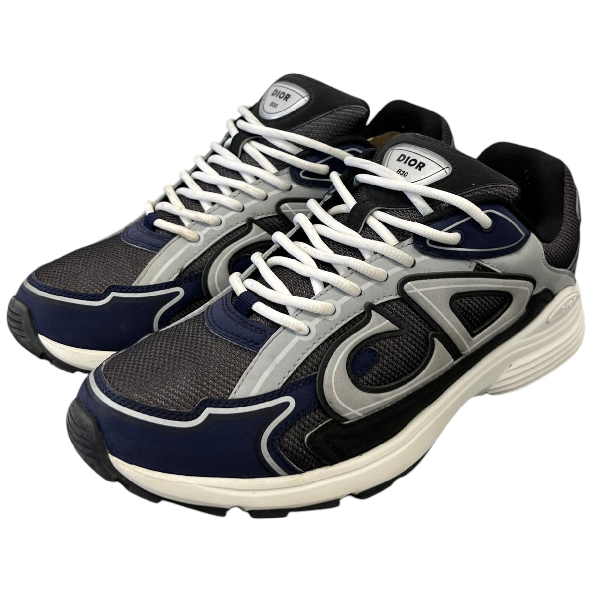 Men's B30 Low Trainers Black Size UK 8 / EU 42 - Photo 9