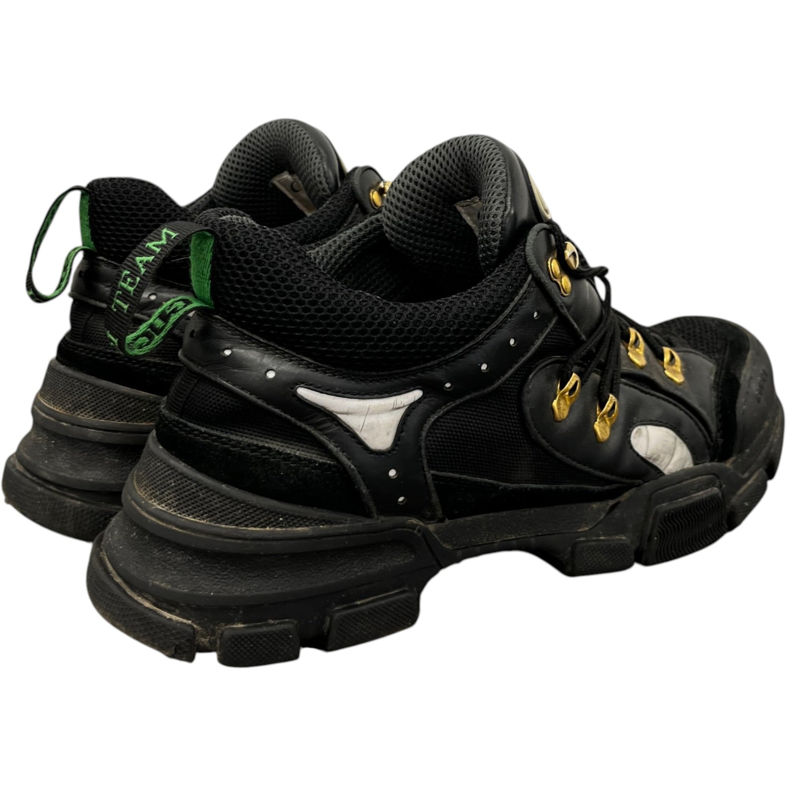 Men's Flashtrek Low Trainers Black Size EU 45 / UK 11 - Photo 8