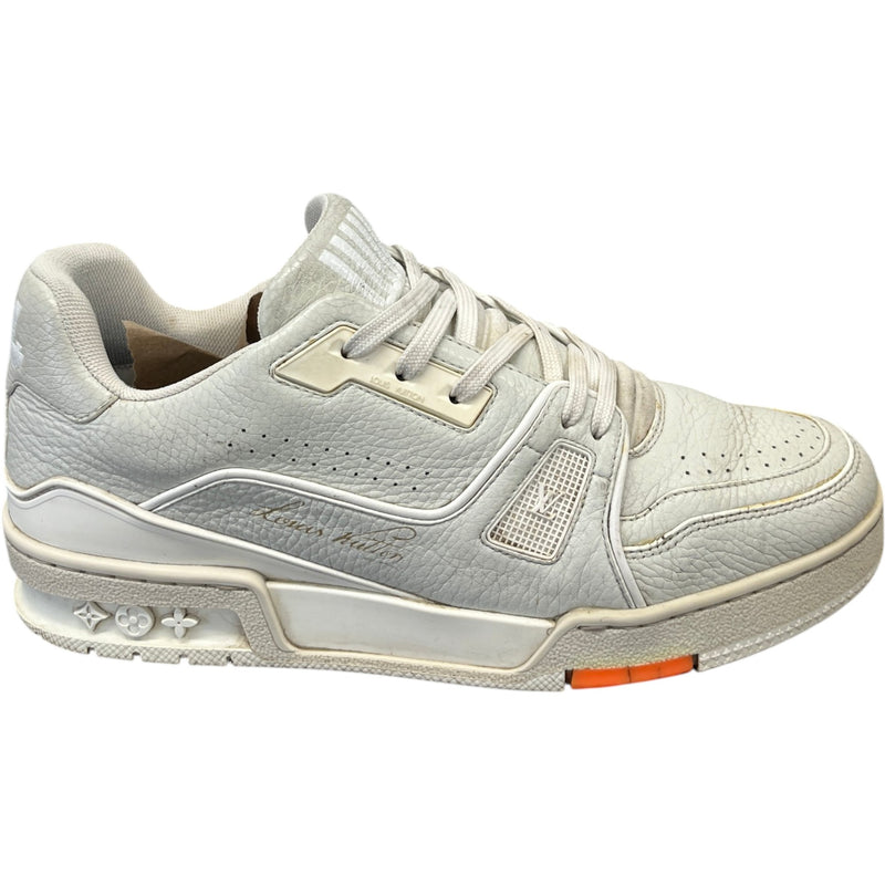 Men's LV Low Trainers Beige Size UK 5 / EU 39