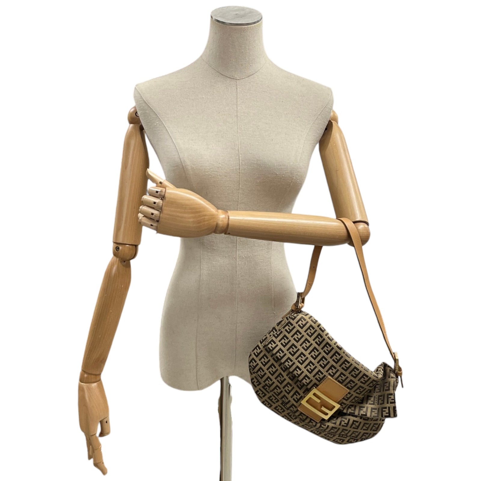 Women's Zucca Baguette Bag Beige - Photo 2