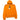 Men's Plaque Logo Hoodie Orange Size IT 48 / UK M