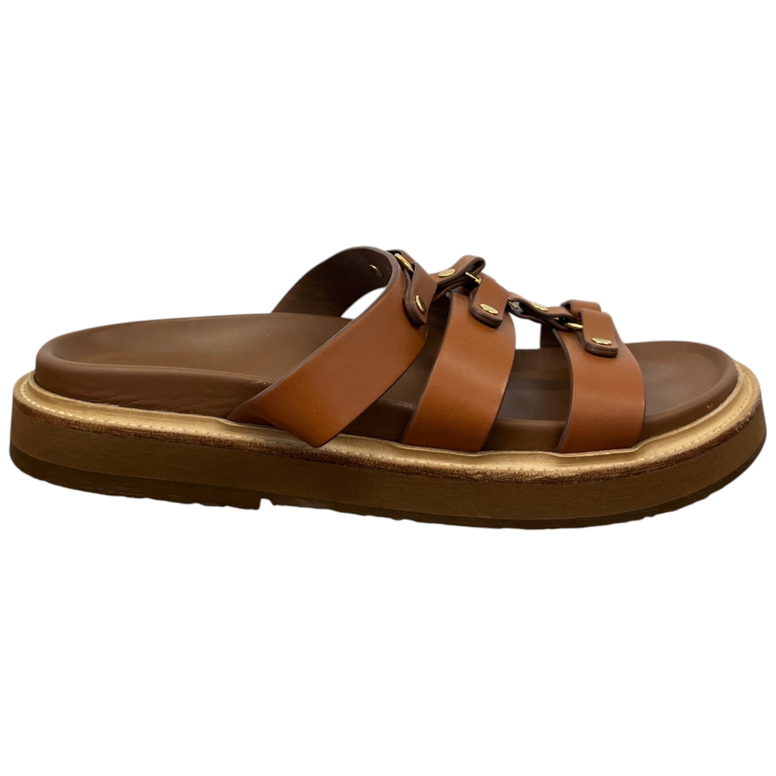 Women's Slide Tippi Sandals Brown Size UK 6.5 / EU 39.5 - Photo 1