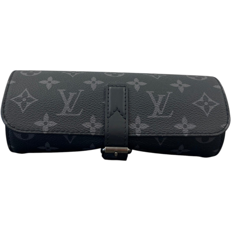 Men's Monogram Eclipse 3 Watch Case Black