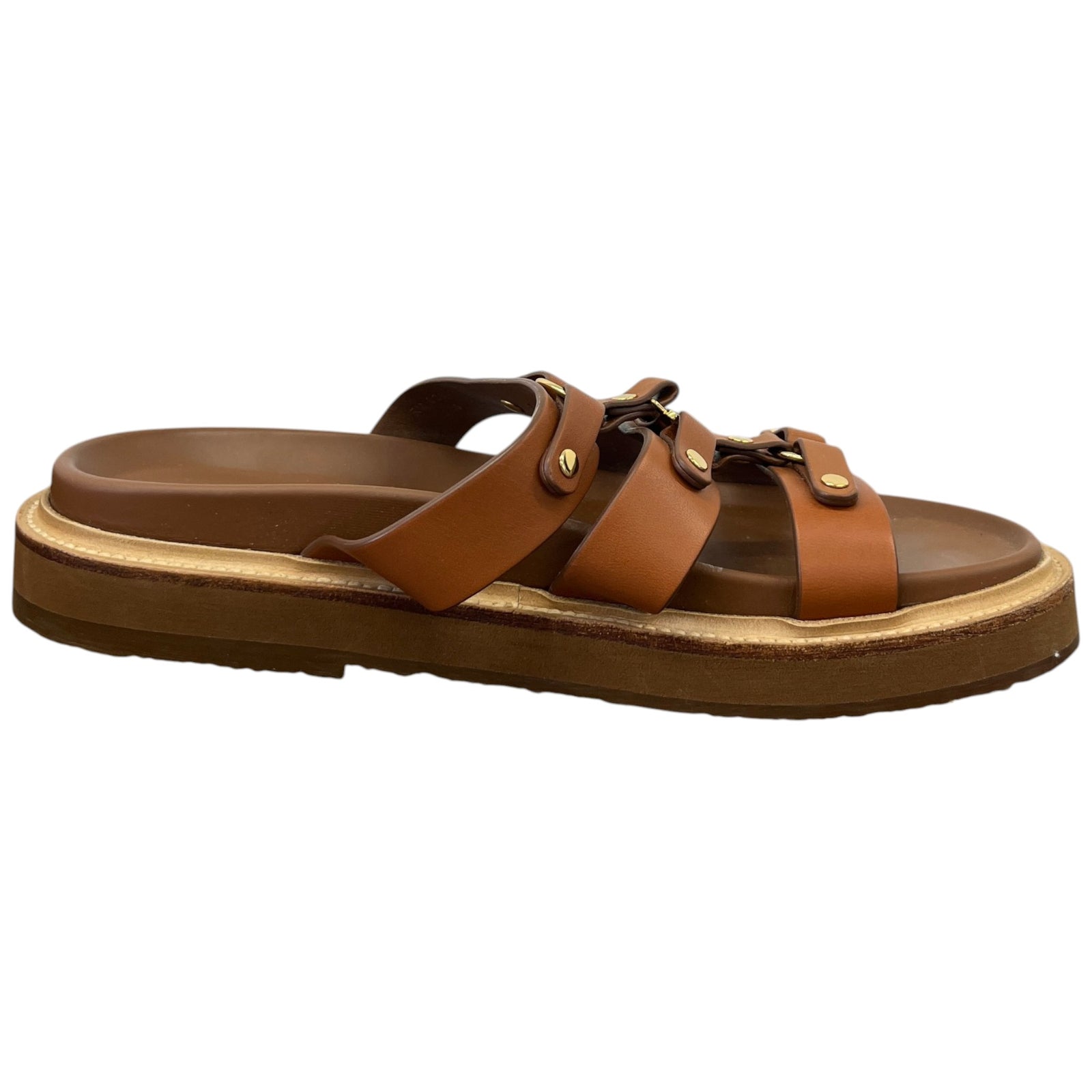 Women's Slide Tippi Sandals Brown Size UK 6.5 / EU 39.5 - Photo 8