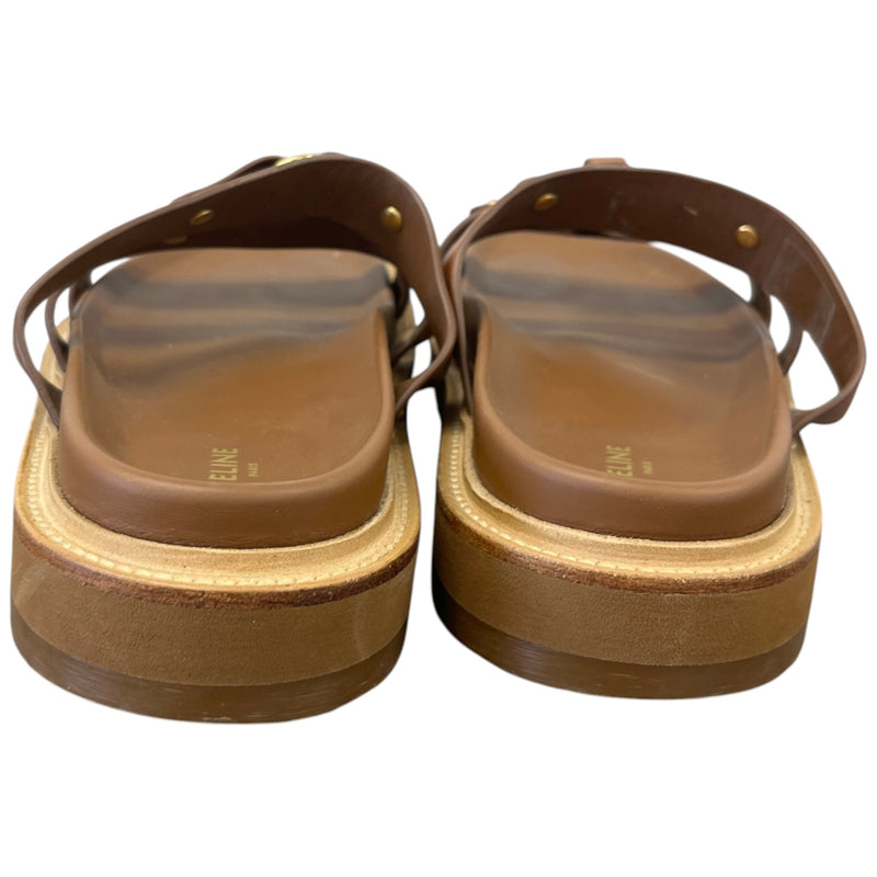 Women's Slide Tippi Sandals Brown Size UK 6.5 / EU 39.5