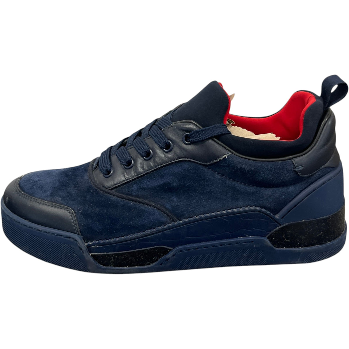 Men's Aurélien Low Trainers Navy Size UK 8 / EU 42 - Photo 5
