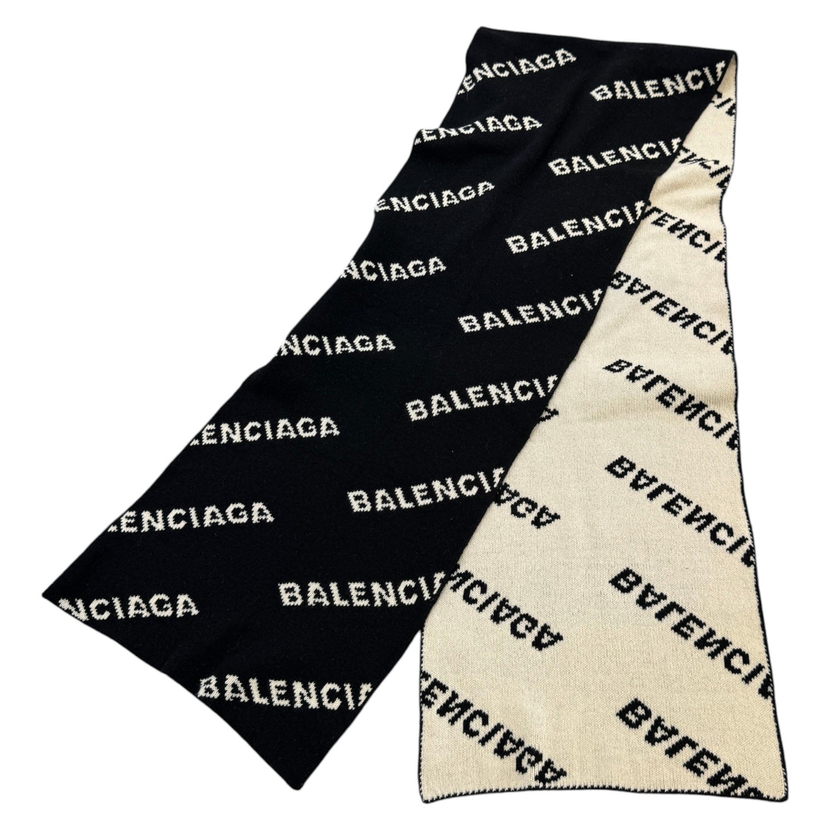Women's Logo Embroidered Scarf Black - Photo 2