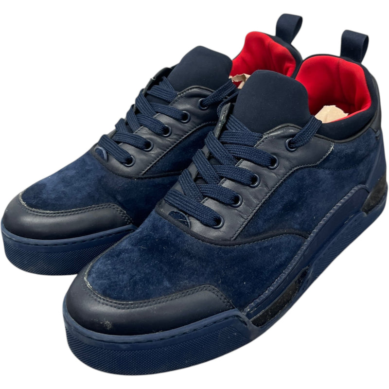 Men's Aurélien Low Trainers Navy Size UK 8 / EU 42