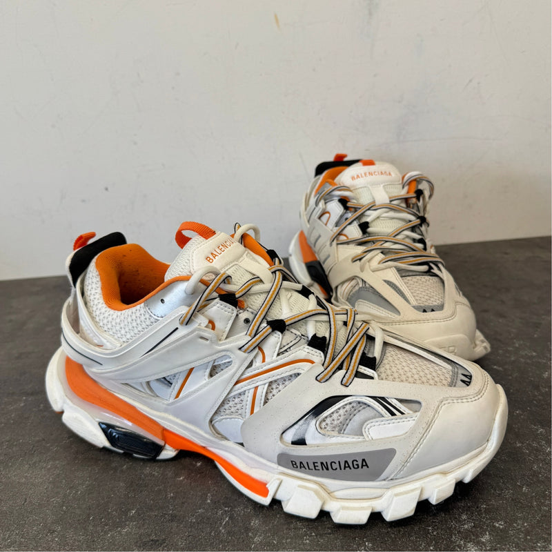 Men's Tracks Low Trainers White Size UK 10 / EU 44
