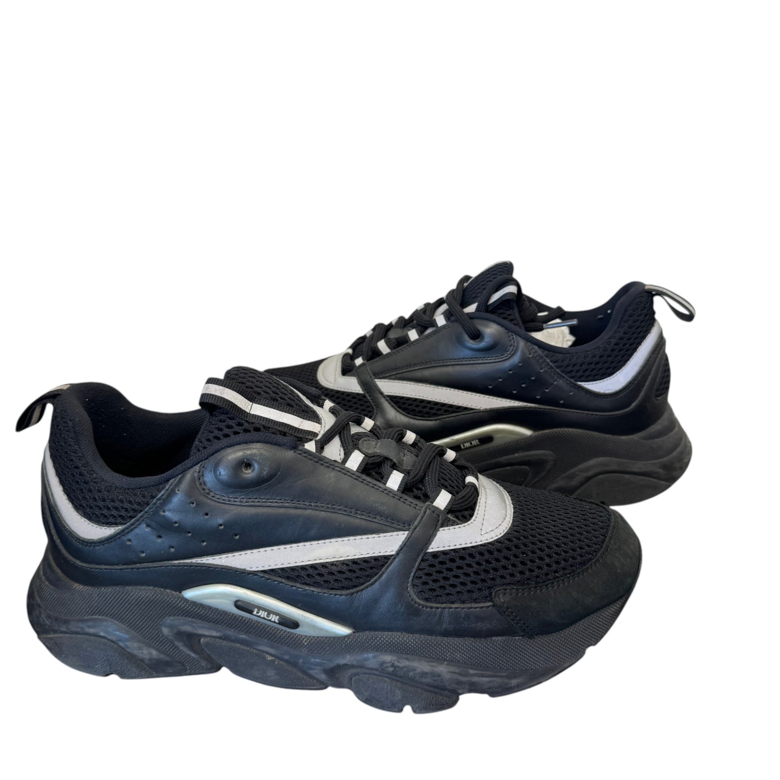 Men's B22 High Trainers Black Size UK 9 / EU 43 - Photo 3