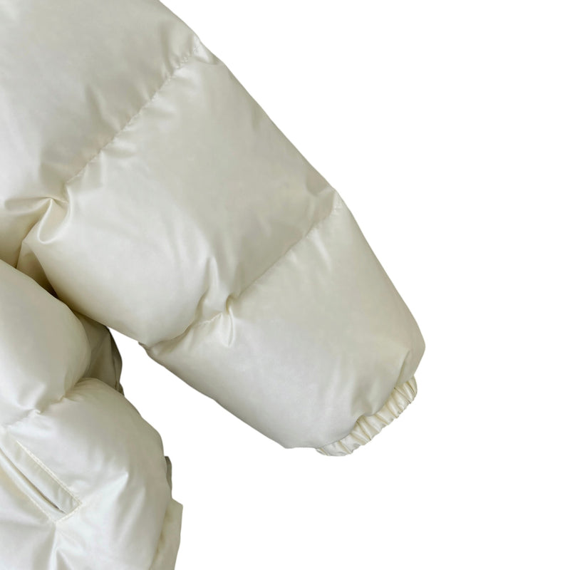 Women's Bomber Web Down Jacket White Size L / UK 12