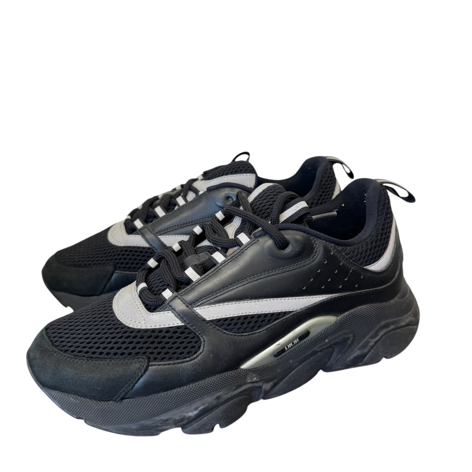 Men's B22 High Trainers Black Size UK 9 / EU 43 - Photo 7