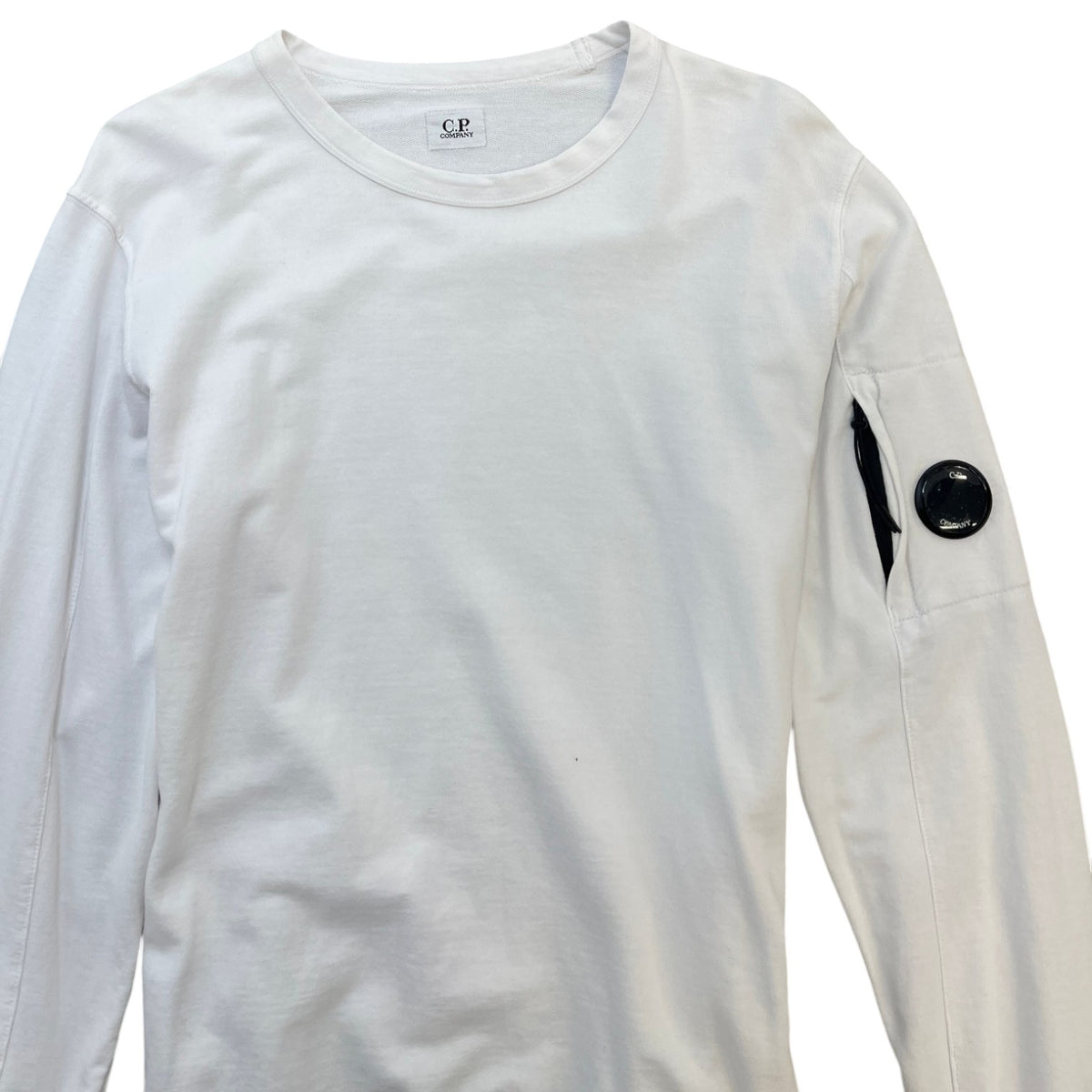 Men's Lens Sweatshirt White Size L - Photo 3