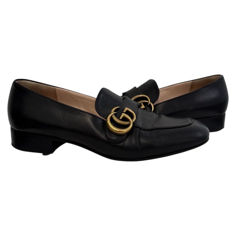 Women's GG Marmont Loafers Black Size UK 5 / EU 38