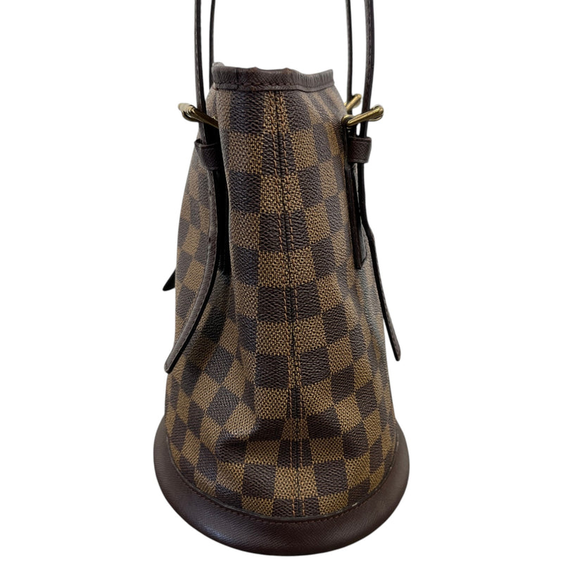 Women's Damier Ebene Marais Handbag Brown