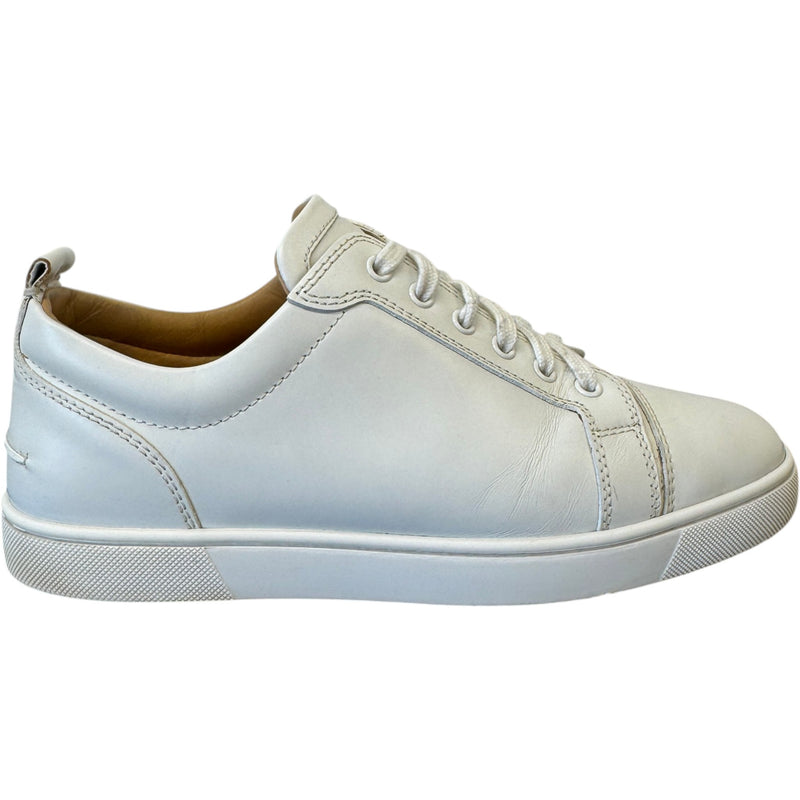 Men's Louis Junior Flat Low Trainers White Size UK 7 / EU 41