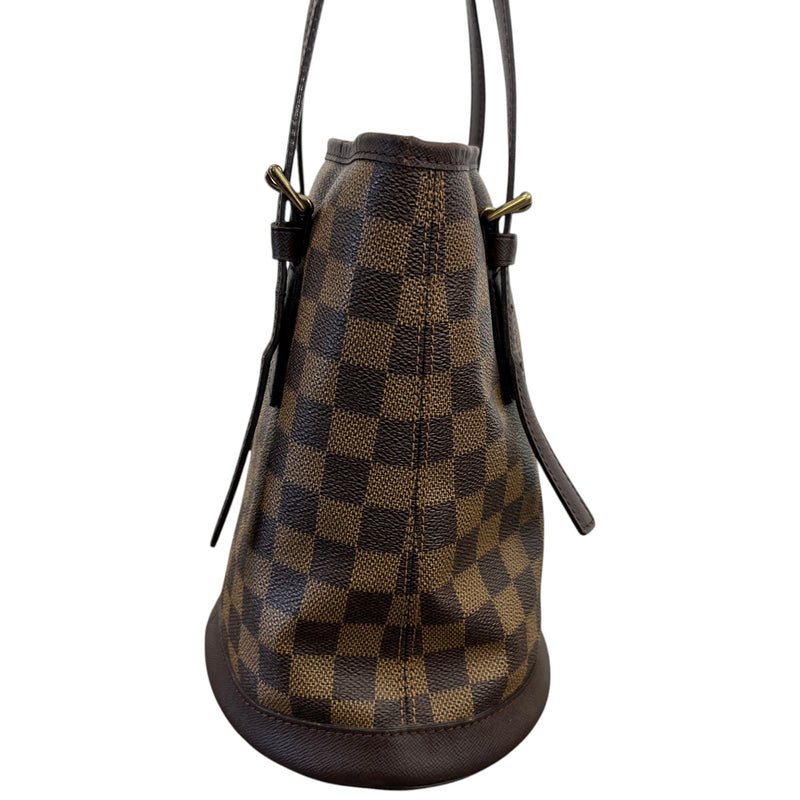 Women's Damier Ebene Marais Handbag Brown