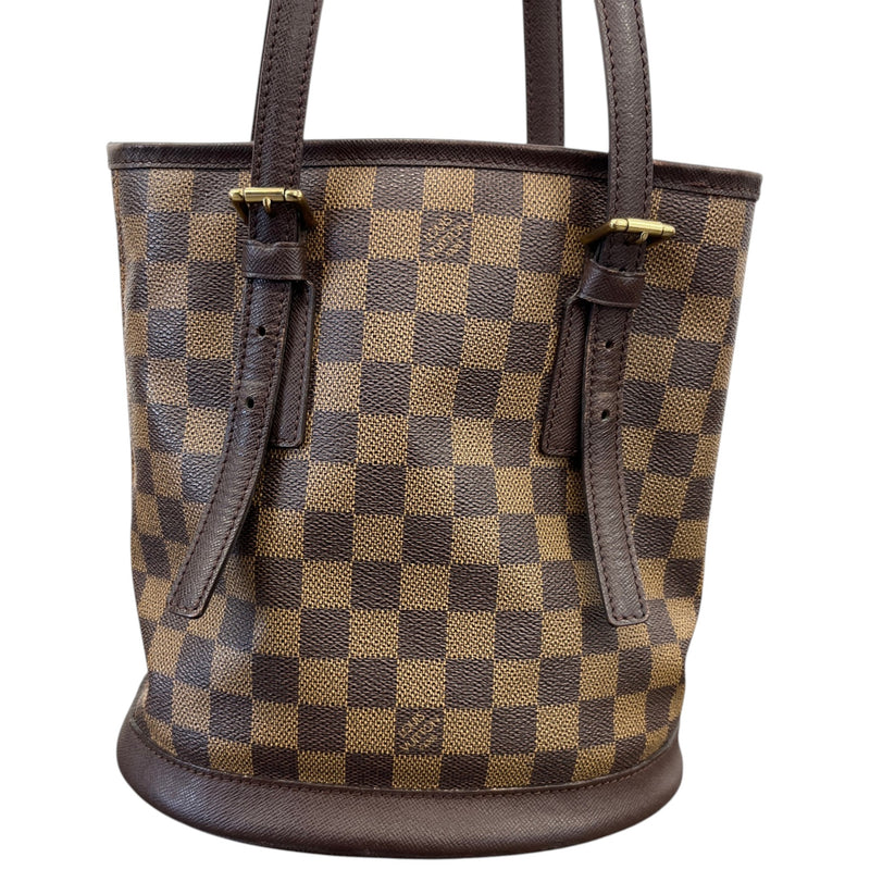 Women's Damier Ebene Marais Handbag Brown