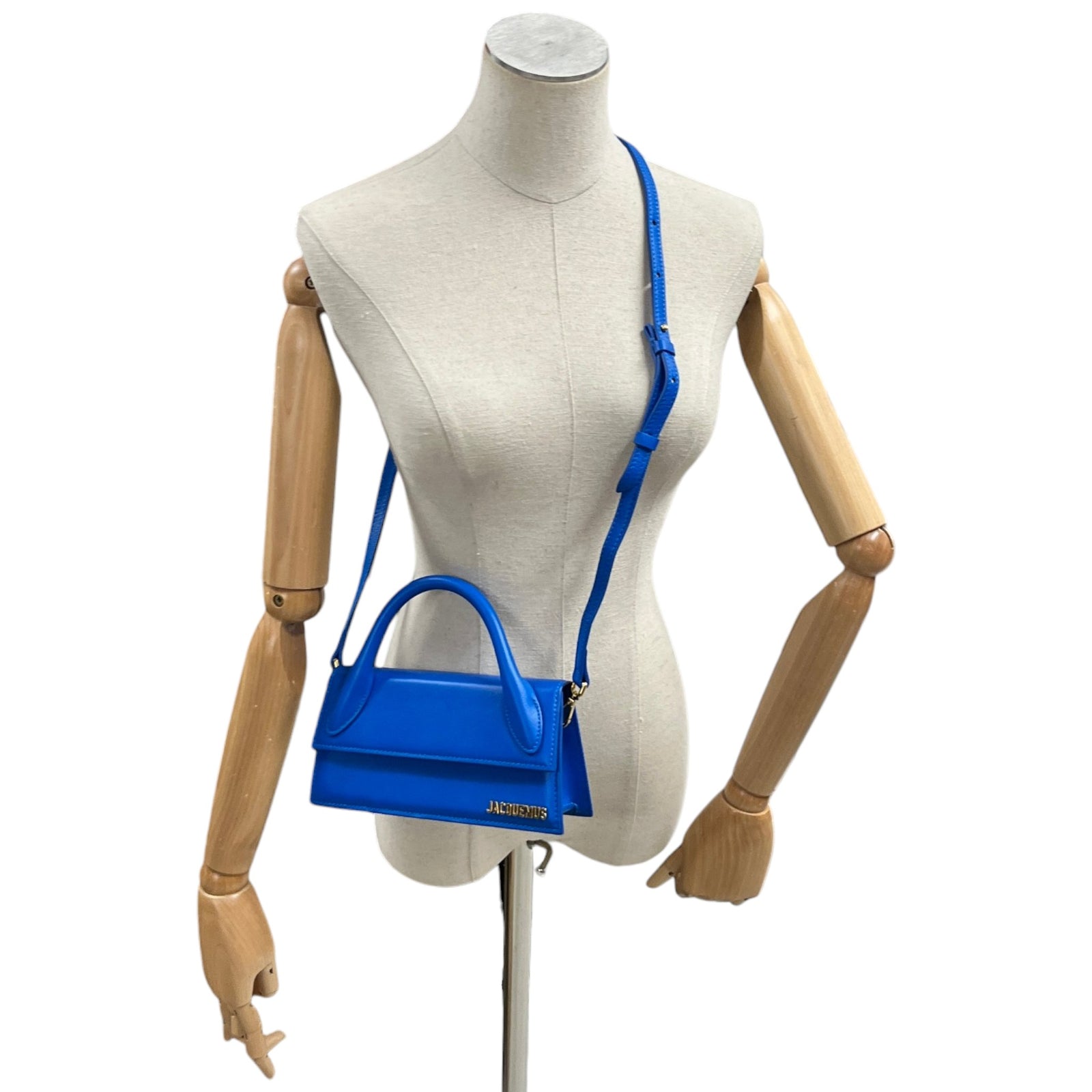 Jacquemus Women's Le Chiquito Long Bag Blue - Photo 2
