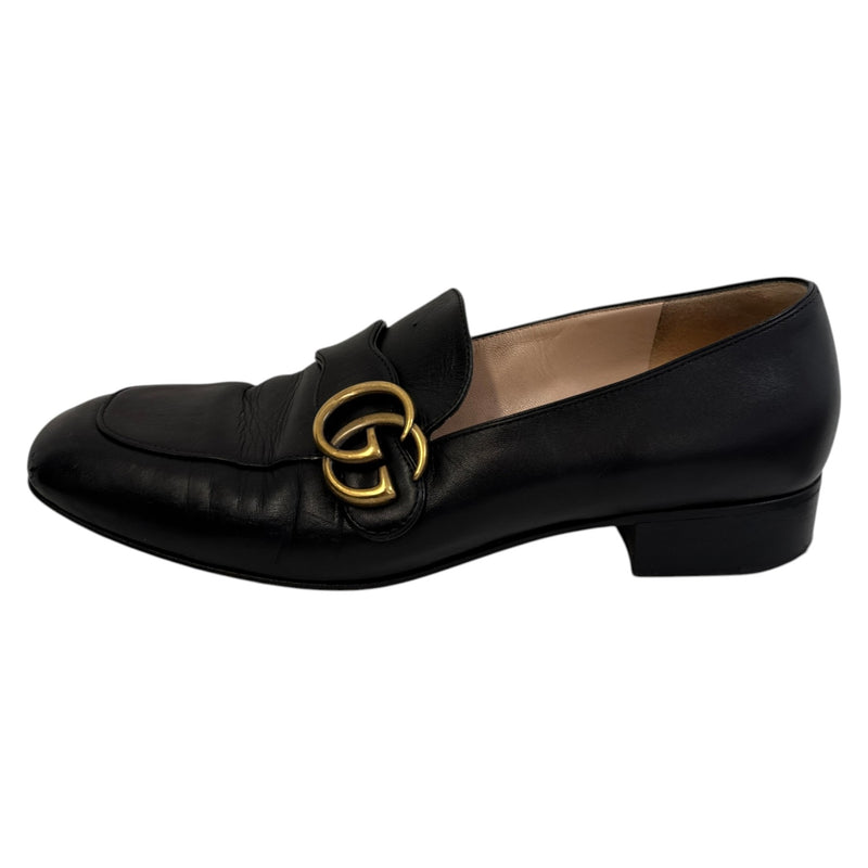 Women's GG Marmont Loafers Black Size UK 5 / EU 38