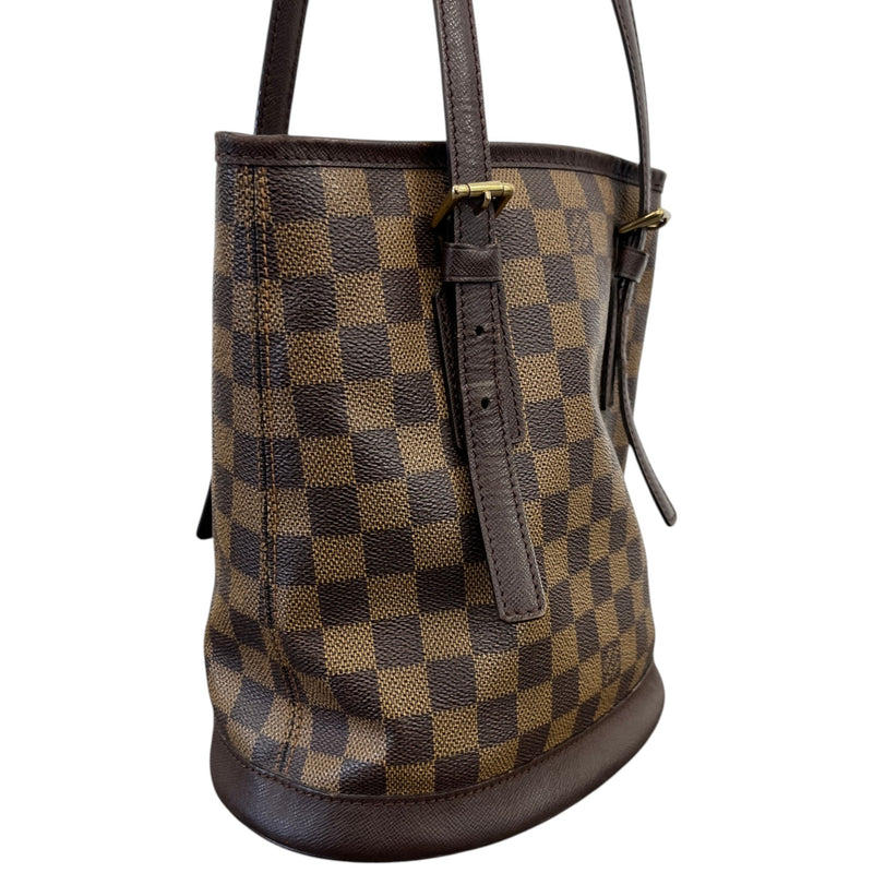 Women's Damier Ebene Marais Handbag Brown