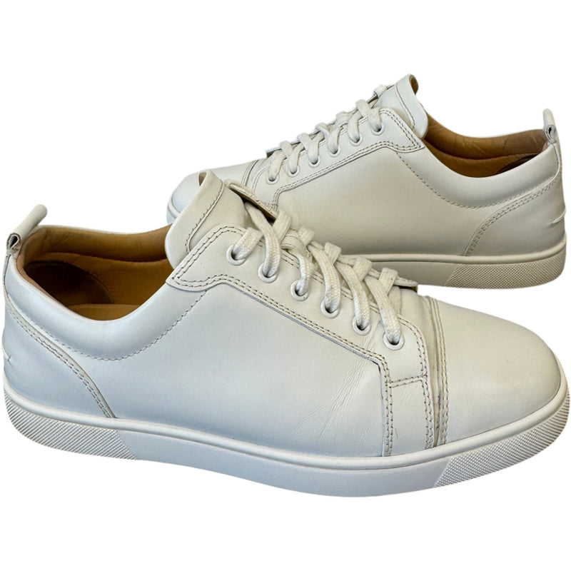 Men's Louis Junior Flat Low Trainers White Size UK 7 / EU 41