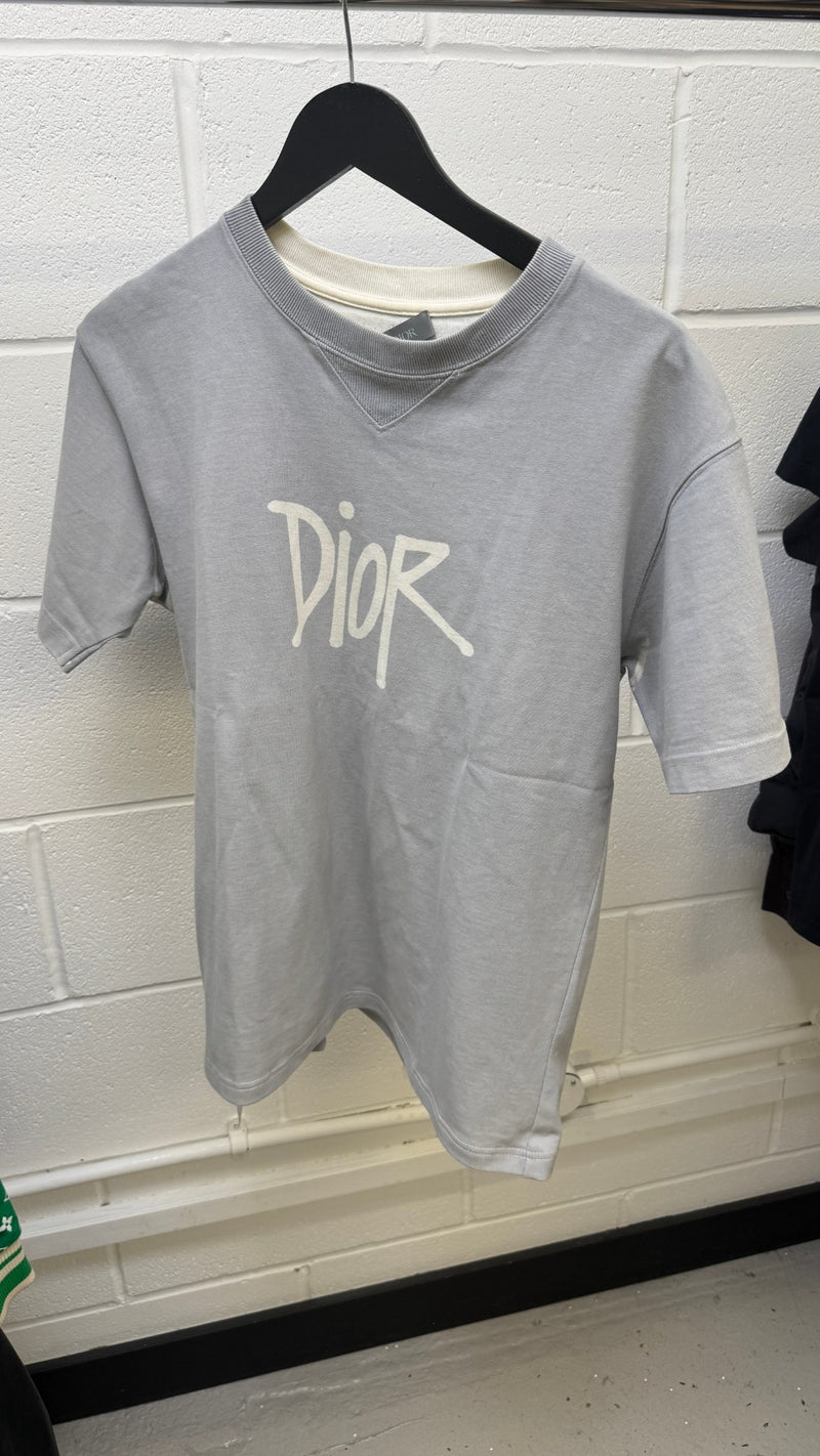 Men's X Shawn Stussy T-Shirt Grey Size S