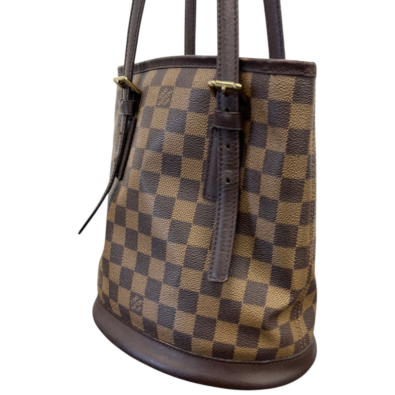 Women's Damier Ebene Marais Handbag Brown