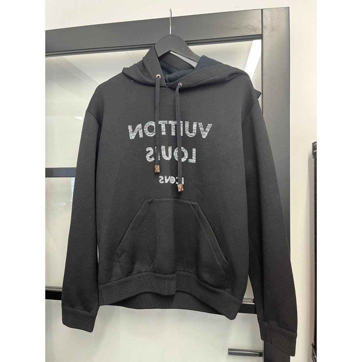 Women's Icons Reverse Logo Hoodie Black Size XL / UK 14 - Photo 6