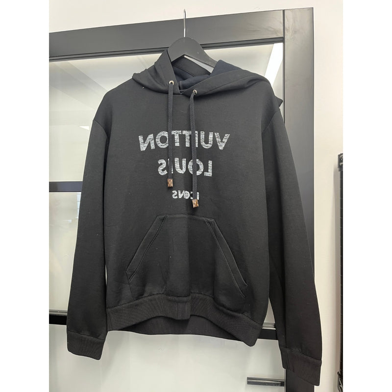 Women's Icons Reverse Logo Hoodie Black Size XL / UK 14