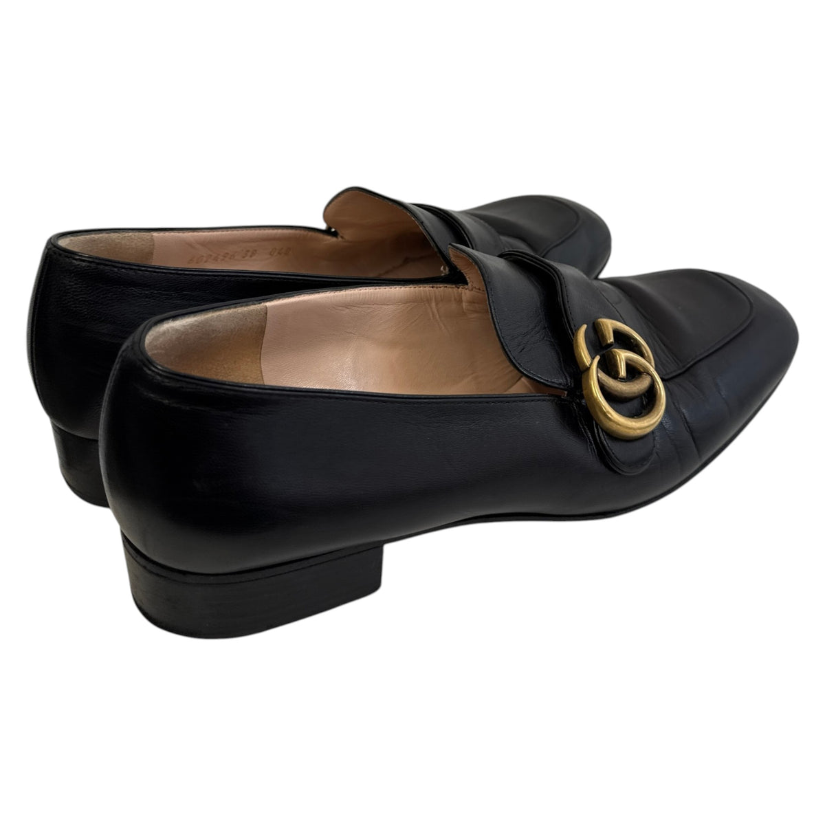 Women's GG Marmont Loafers Black Size UK 5 / EU 38 - Photo 7