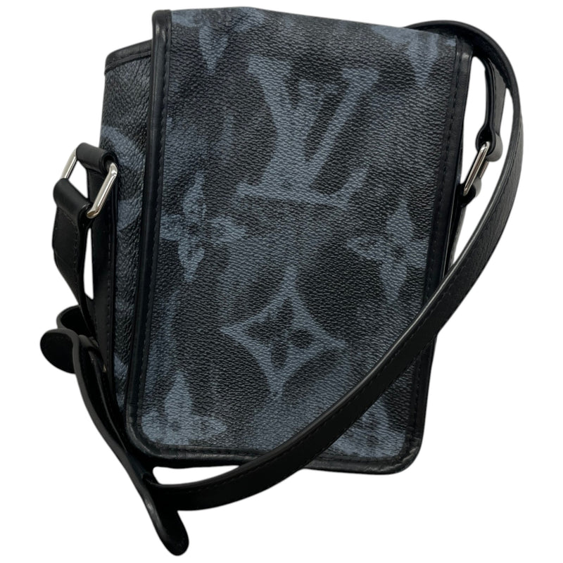 Louis Vuitton Men's Monogram Pastel Nano Amazon Messenger Bag Black