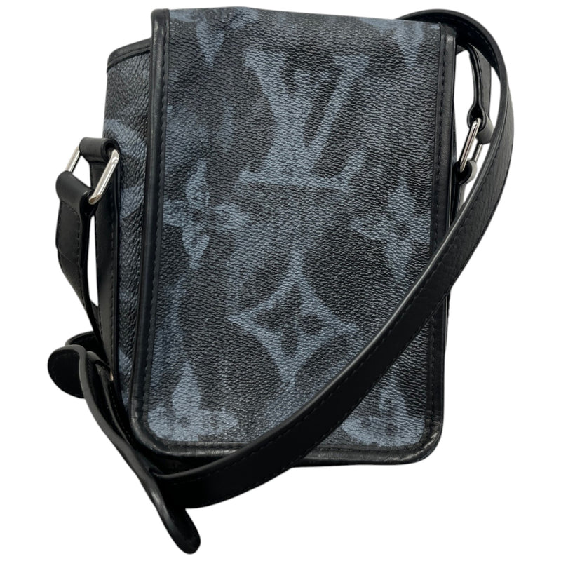 Louis Vuitton Men's Monogram Pastel Nano Amazon Messenger Bag Black