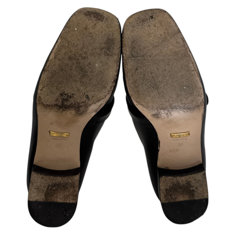 Women's GG Marmont Loafers Black Size UK 5 / EU 38