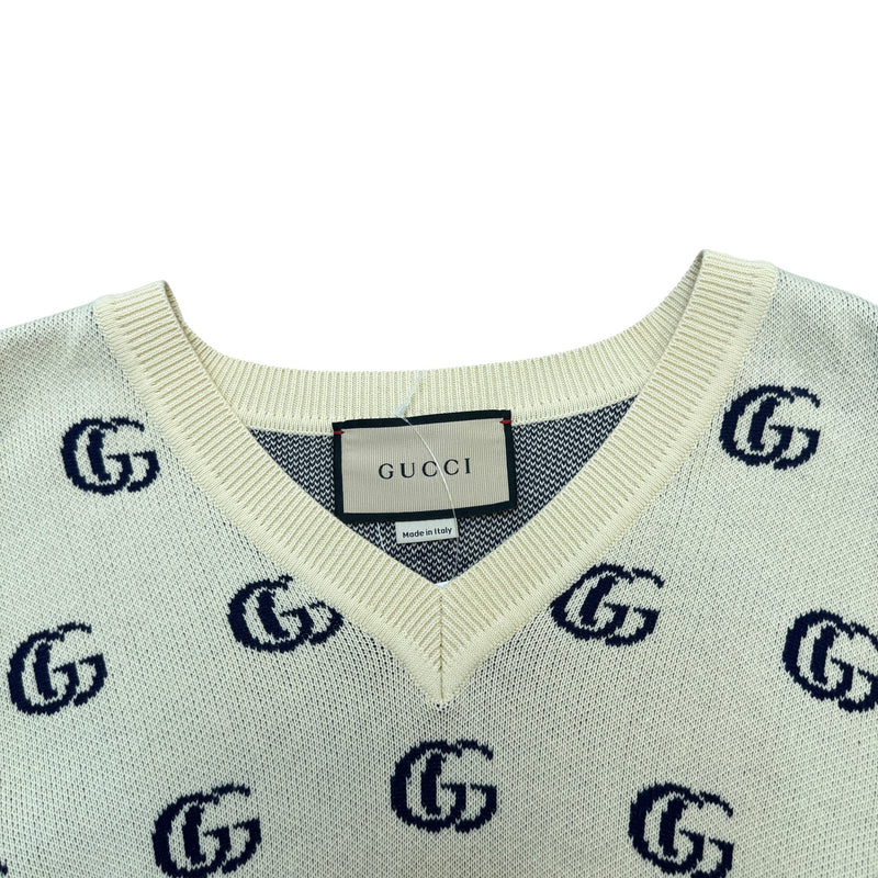 Men's Gg Supreme Jumper Beige Size S