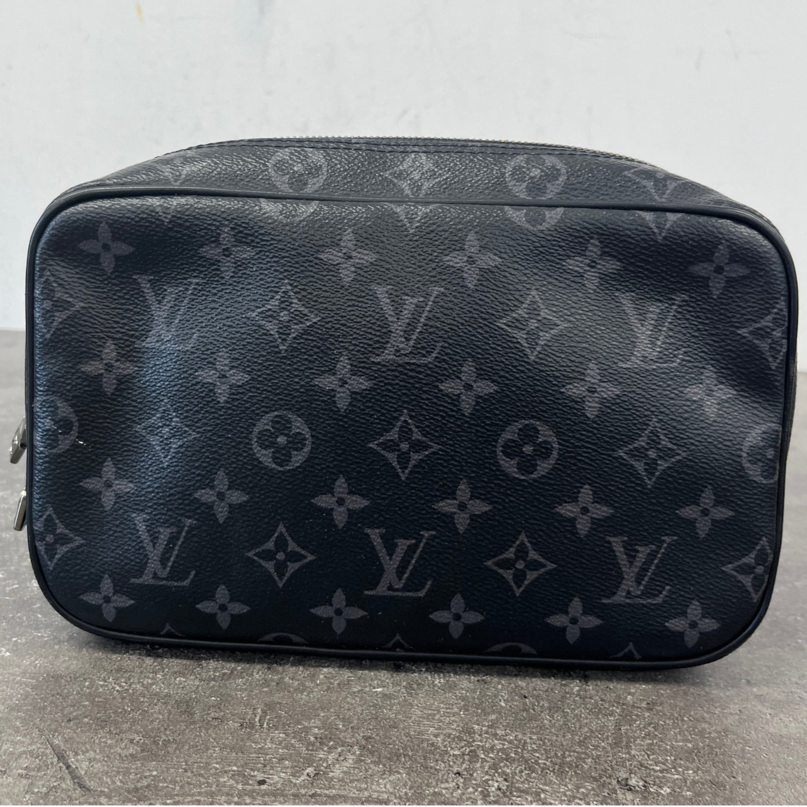 Men's Monogram Eclipse Toiletry Bag Black - Photo 13