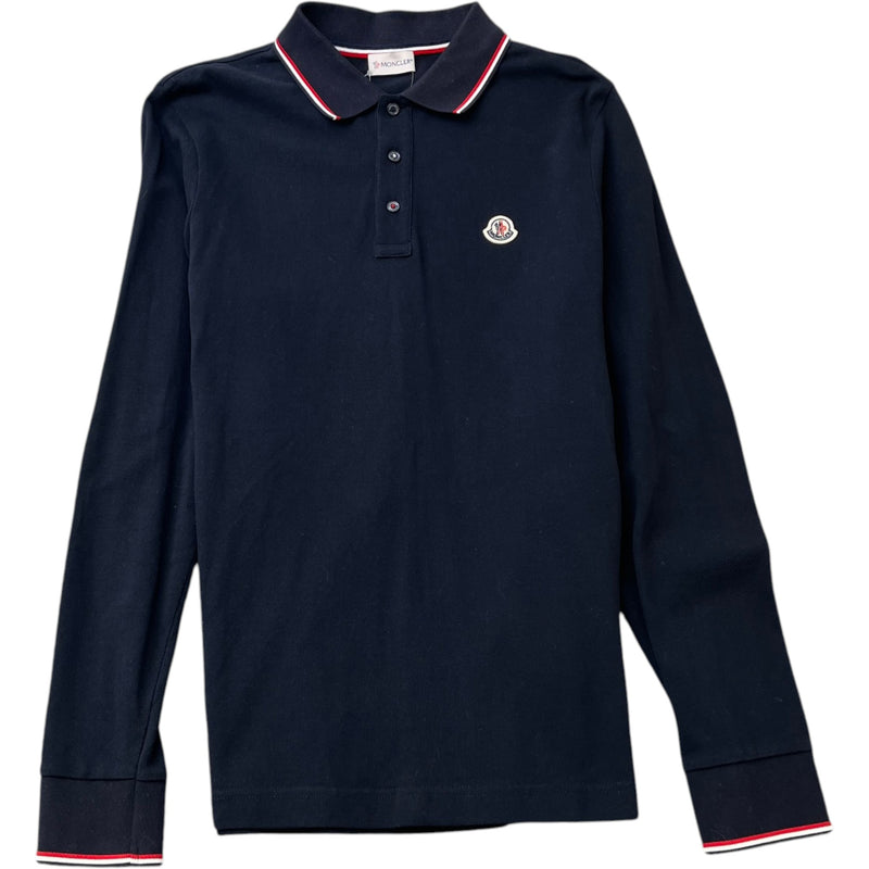 Men's Maglia Polo Shirt Navy Size M