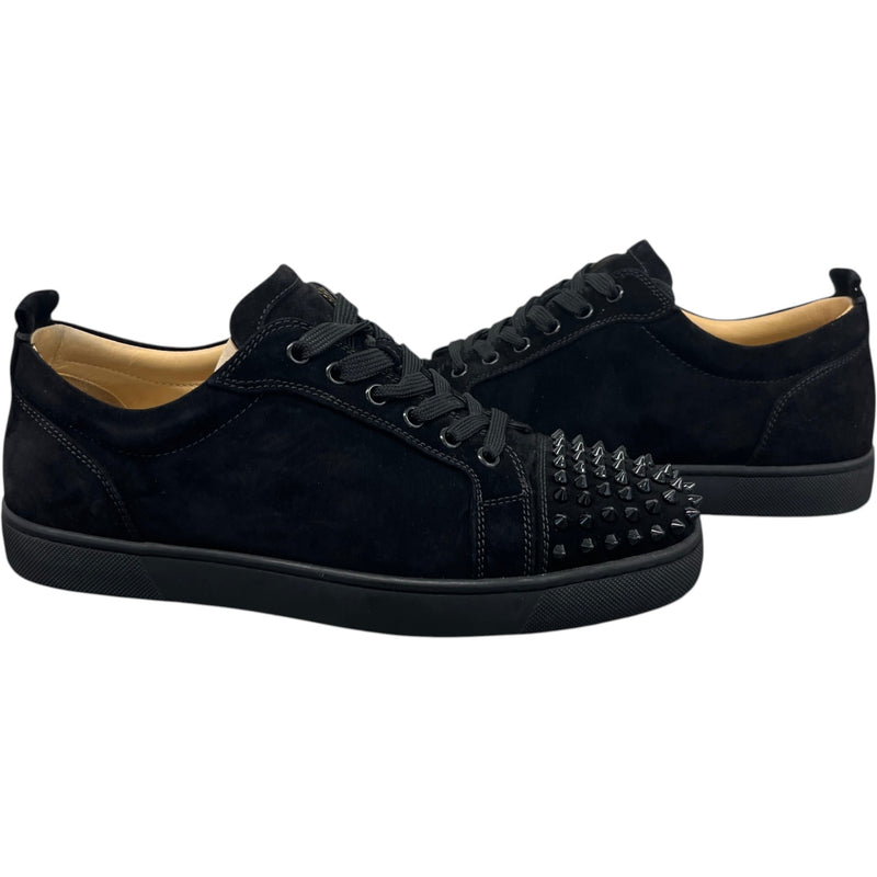 Men's Louis Junior Spikes Flat Low Trainers Black Size UK 7 / EU 41