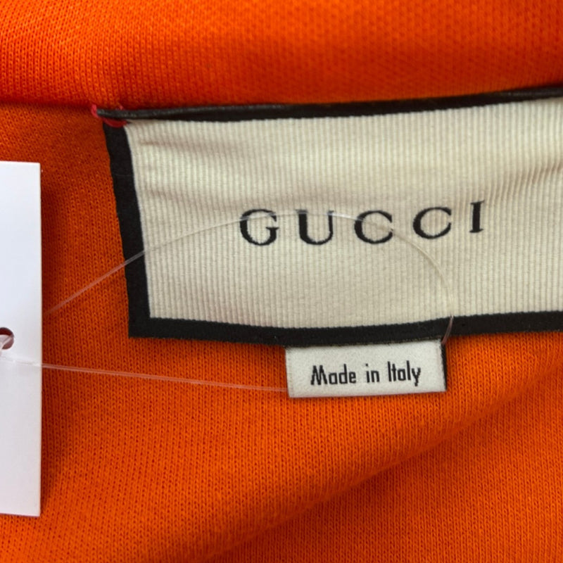 Men's GG Side Logo Jacket Orange Size XL